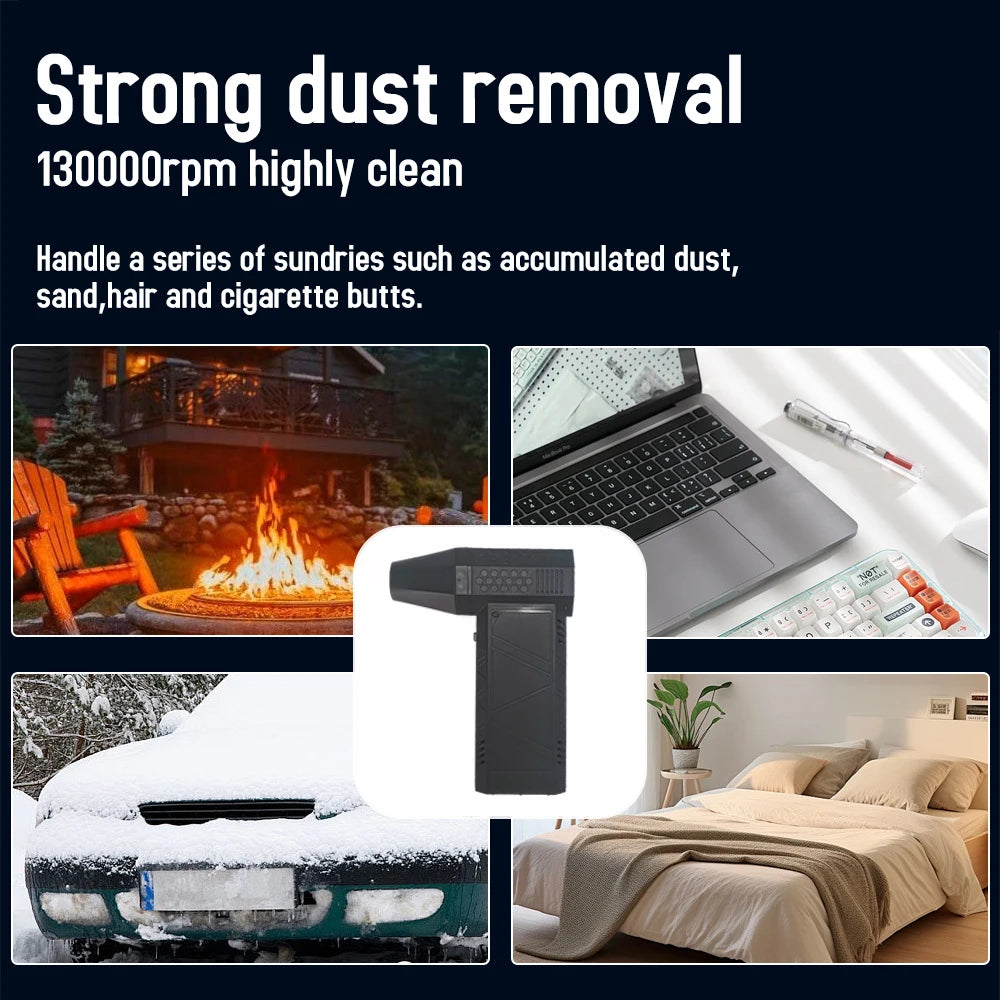 Elektrische Staubgebläse130000 U/min, Druckluftspray, Mini Compressed Air Duster